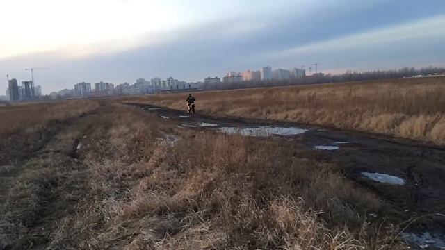 15.01.2015 - первая вылазка на Suzuki RM 250 смотреть онлайн