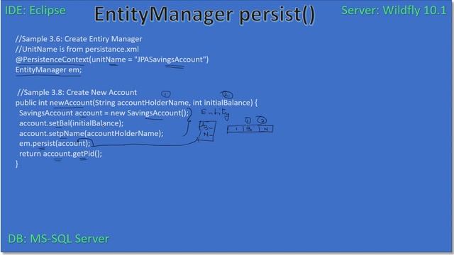 JPA Entity & EJB | Part 5 - Entity Manager | JavaEE EJB JPA Tutorials #13 смотреть онлайн