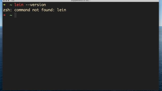 08 - Leiningen clojure project manager смотреть онлайн