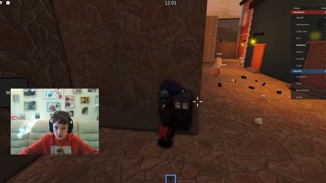 Сегодня я за плохих парней! Убийцы против шерифов в Роблокс! Murders-vs-Sheriffs Roblox смотреть онлайн
