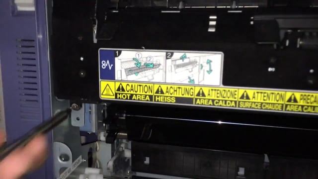 Removing Fuser Estudio 6520c смотреть онлайн