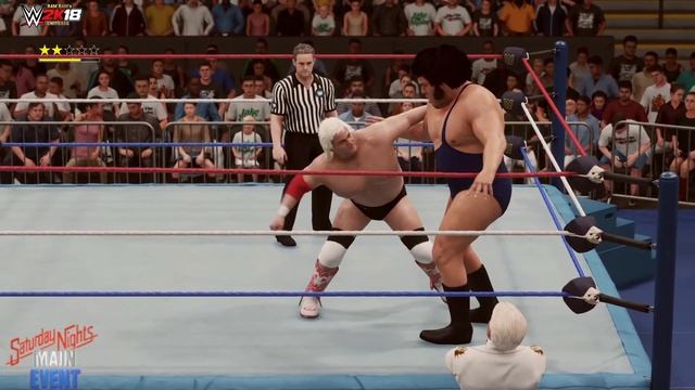 WWE2K18 GAMEPLAY: Dusty Rhodes VS. Andre the Giant | Community Wish Match смотреть онлайн