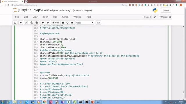 الحلقة (7) PYTHON 3.7. كيف تقوم بعمل GUI باستخدام python الجزء السابع. QColorDialog, QProgressabar смотреть онлайн