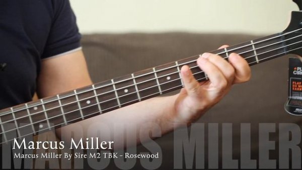 Marcus Miller By Sire M2 TBK – Rosewood & Vox Pathfinder 10 Bass Amp