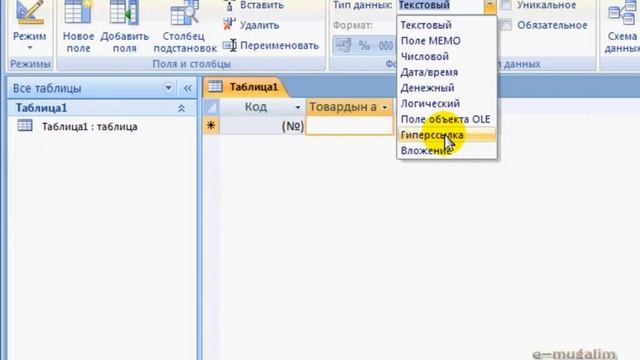 МS ACCESS. Маалыматтар базасын түзүү смотреть онлайн