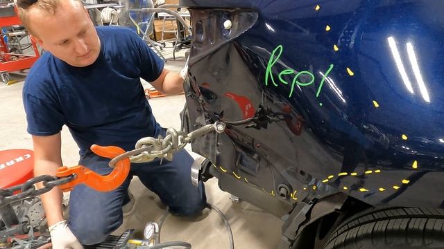 Lexus ES350 Ремонт заднего крыла.Quarter panel repair. ремонт или замена? Thank you for subscribin смотреть онлайн
