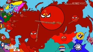 История России на карте (1900-2022)contryballs