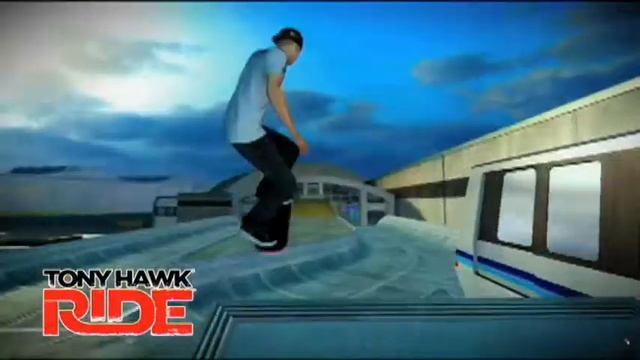 Tony Hawk Ride Trailer - Tony Hawk's Ride Game Trailer смотреть онлайн