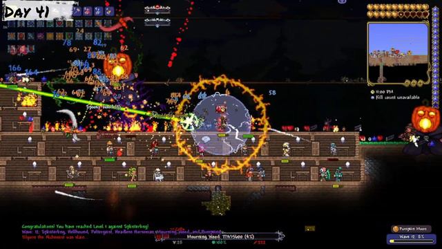 I Survived 100 Days As a Mage In Calamity Death Mode Here's What Happened... смотреть онлайн