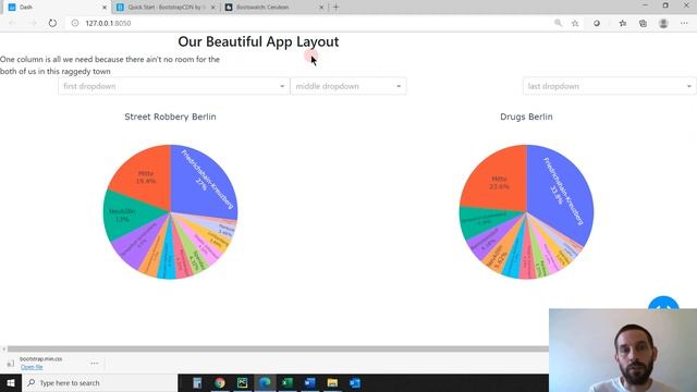 Introduction to Dash Bootstrap - Styling your App смотреть онлайн