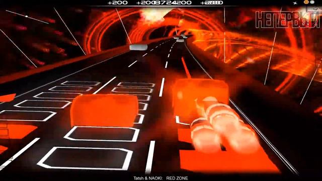 Audiosurf: Tatsh & NAOKI - RED ZONE смотреть онлайн
