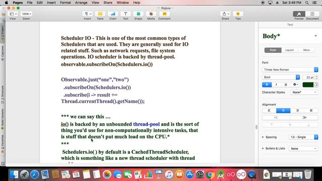 Rxjava Schedulers (io and computation) смотреть онлайн
