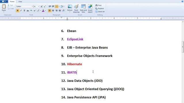 TAMIL HIBERNATE TUTORIAL LIST OF VARIOUS ORM FRAMEWORKS смотреть онлайн