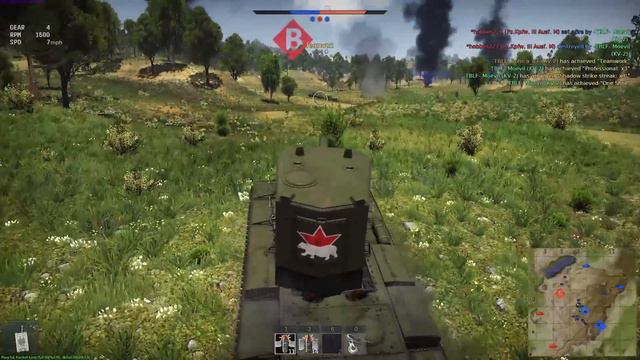 War Thunder - KV-2 "Russia, there is no substitute" смотреть онлайн