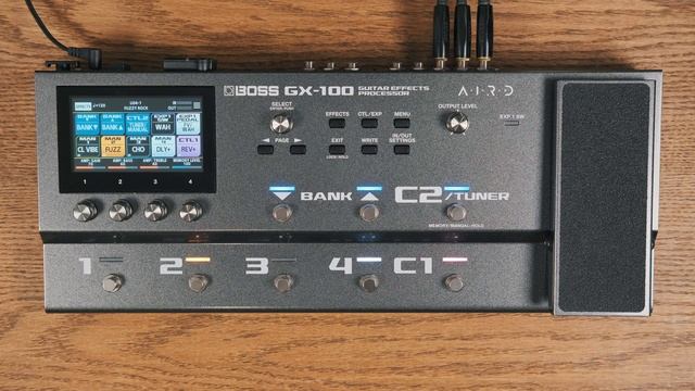 BOSS GX-100 | Quick Start | Overview смотреть онлайн