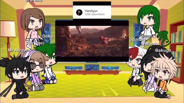 Mha Reacts To The Avengers смотреть онлайн