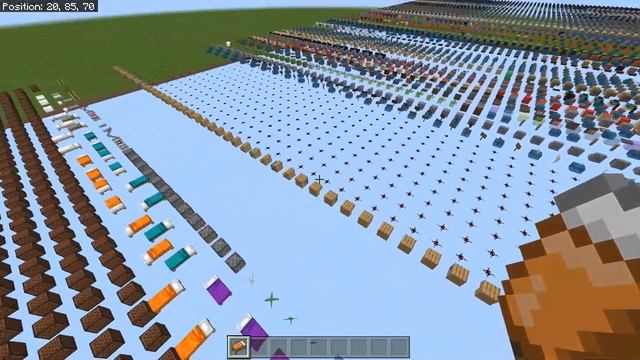 Every Block in Minecraft - World Download - Perfect for Designing Resource Packs смотреть онлайн