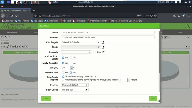 Escaneo de Vulnerabilidades desde Kali Linux con OpenVAS - Behackerpro смотреть онлайн