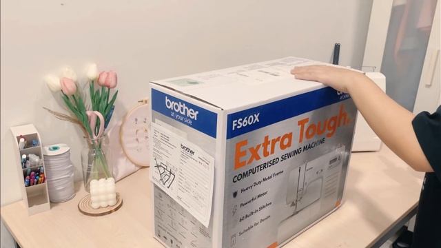 Unboxing Sewing Machine | Sewing Machine And Overlock Machine| FS60X Brother