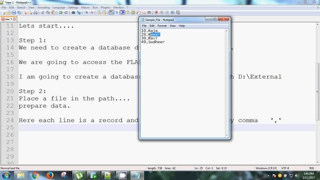 How to access data from file - External Table - Oracle - Query Data from flat files смотреть онлайн