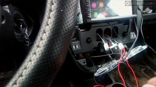 Установка 2дин магнитолы в лада гранту. смотреть онлайн