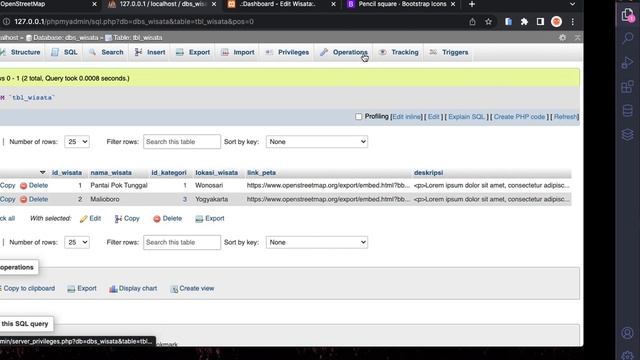 #31 Aplikasi Web Wisata [PHP, MySQL & Bootstrap] - Mengubah Data Wisata смотреть онлайн