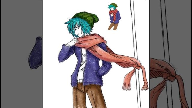 Coloured a YTTD sketch, testing a new colouring style! смотреть онлайн