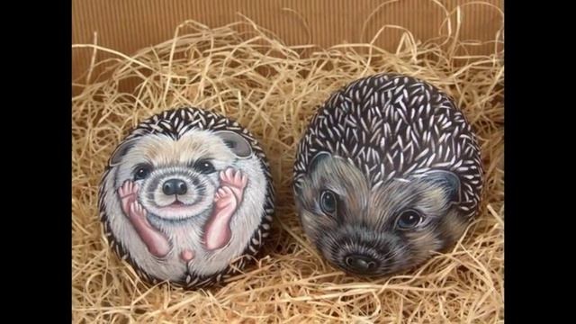 Рисунки на камнях. смотреть онлайн