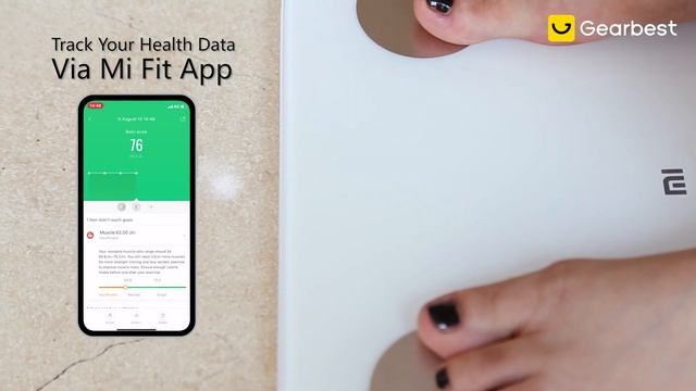Xiaomi Smart Bluetooth Mi Body Composition Scale - Gearbest.com смотреть онлайн