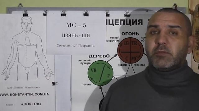 Активизируем Переднюю часть руки точками акупунктуры/ смотреть онлайн