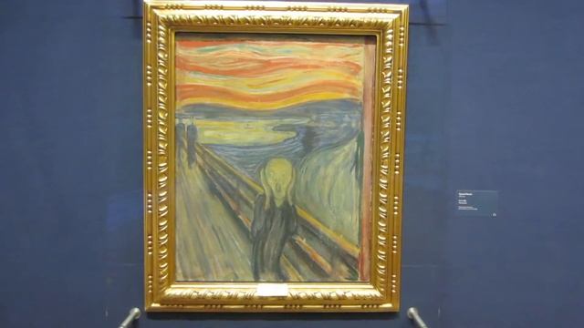 Edvard's Munch "The Scream" @ The National Gallery (Oslo 2015) смотреть онлайн