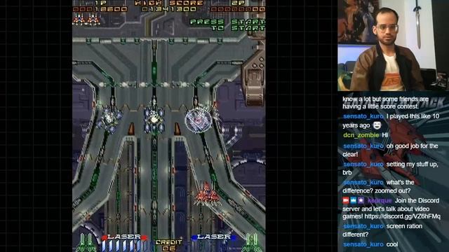 Galactic Attack (Layer Section / Gunlock / RayForce) Playthrough with Commentary смотреть онлайн