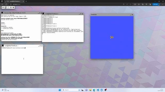 ROS Melodic GUI in Docker Windows смотреть онлайн