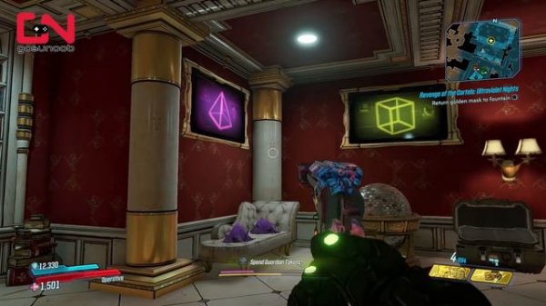Borderlands 3 Cartel Puzzle Solution - Ultraviolet Mansion Hidden Puzzle