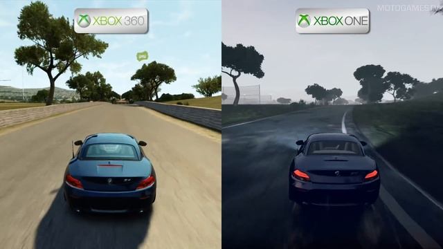 Forza Horizon 2 - Xbox 360 vs Xbox One - Map Comparison смотреть онлайн