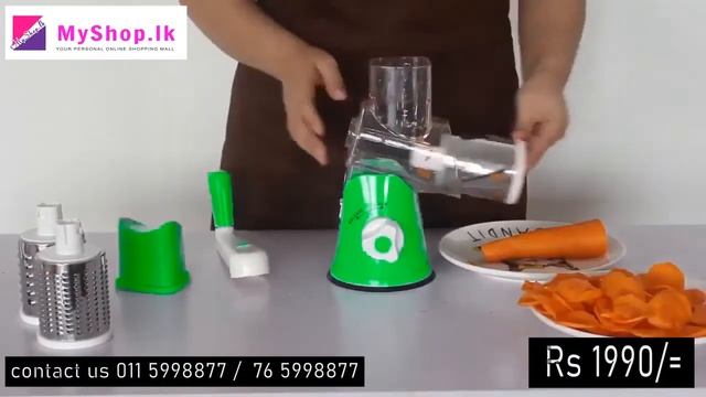Tabletop Drum Grater смотреть онлайн