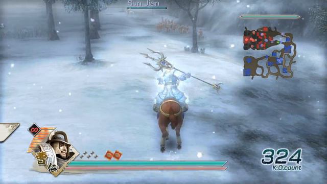 Dynasty Warriors 6 - Cao Ren Free Mode - Chaos Difficulty - Battle of Hu Lao Gate смотреть онлайн