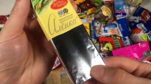 A Lot Of Candy ASMR / АСМР Расслабляющее видео много конфет, киндеры и сладости