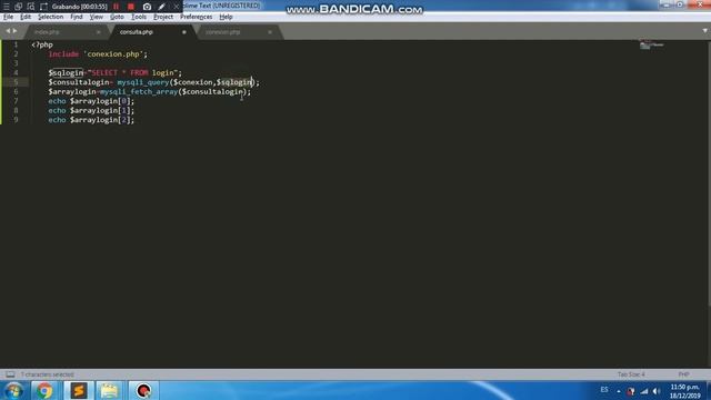 PHP - Part5 (consulta a la base de datos) смотреть онлайн