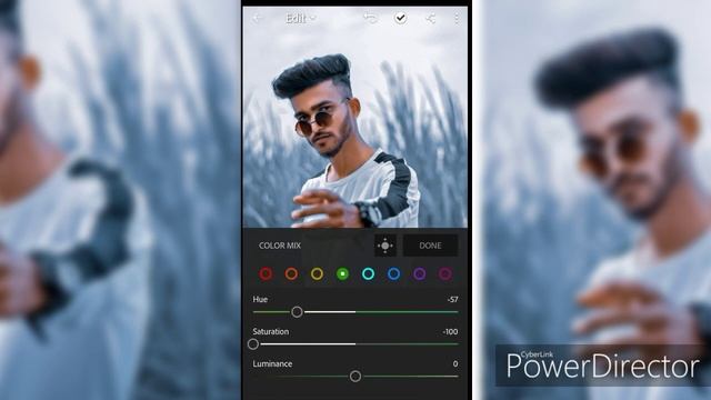 New lightroom moody aqua blue Tone manual editing and preset !! Lightroom blue Tone!! Ajay creation смотреть онлайн