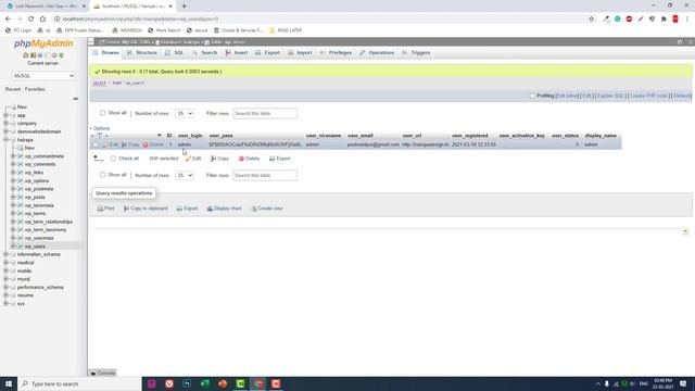 How to change Wordpress Website Password through phpMyAdmin смотреть онлайн