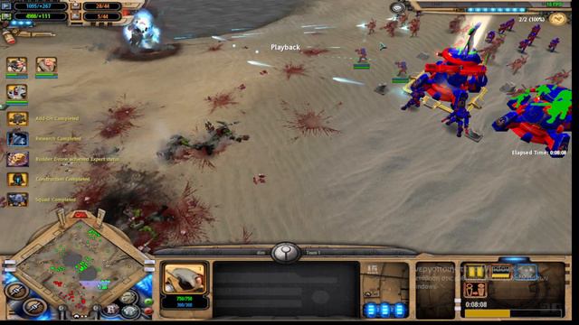 DAWN OF WAR WARHAMMER 40K DARK CRUSADE TITANIUM WARS MOD TAU VS ORKS INSANE QUICK START смотреть онлайн