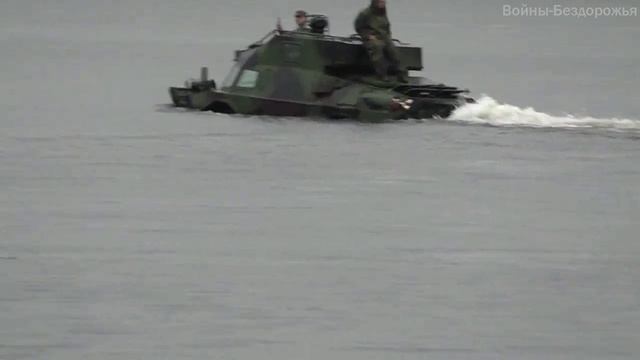 БРДМ-2ДОМИНАТОР-М на плаву смотреть онлайн