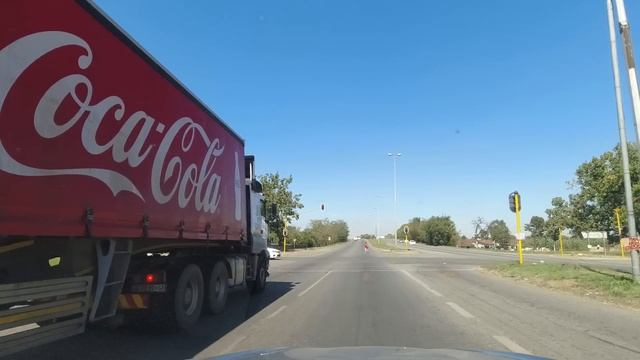 Scenic drive through Boksburg New & Old Town | Gauteng, South Africa смотреть онлайн
