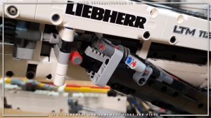 Lego Technic Liebherr LTM 11200 Crane Final Test MOC by Jeroen Ottens