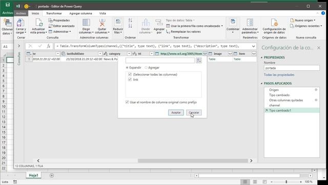 Importar XML del RSS de sitio web de noticias en excel смотреть онлайн