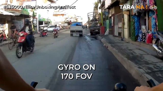 SJCAM SJ5000x Elite Unboxing + Gyro test sample footage смотреть онлайн