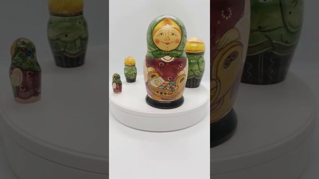 Матрёшка «семейка» 5 мест №9 смотреть онлайн