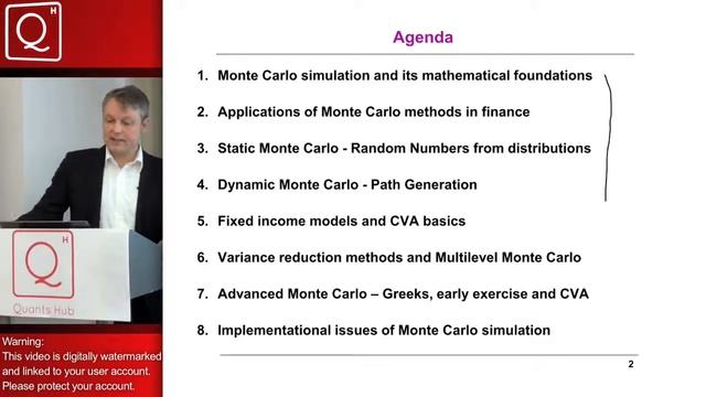 Monte Carlo Simulation in Finance (Part 1) - Jörg Kienitz смотреть онлайн