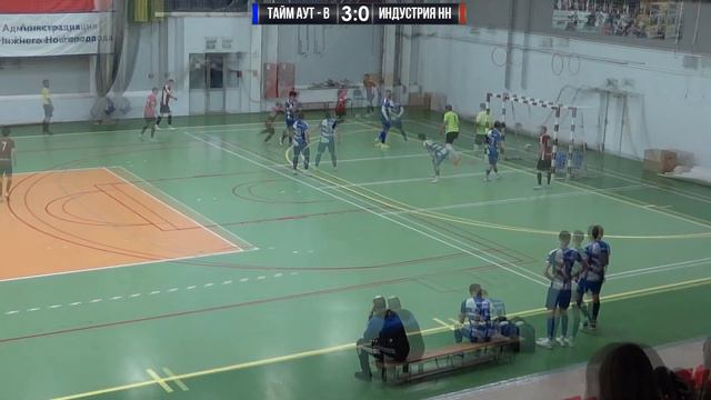 Кубок Закрытия 2022/23. 1/4 финала. Тайм Аут-В - Индустрия НН 5:2 смотреть онлайн